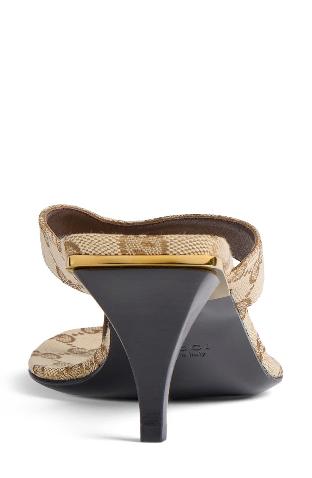 Gucci Neo Heeled Flip Flop, Alternate, color, 