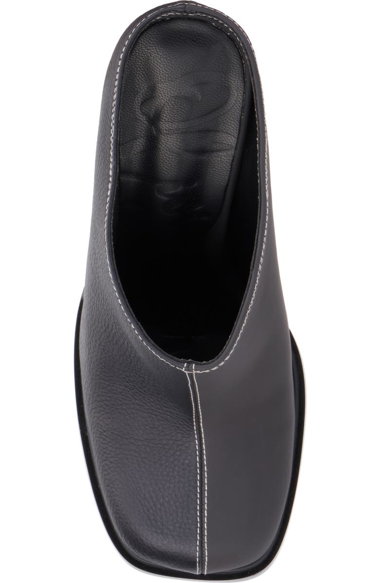 OLIVIA MILLER Square Toe Mule, Alternate, color, Black