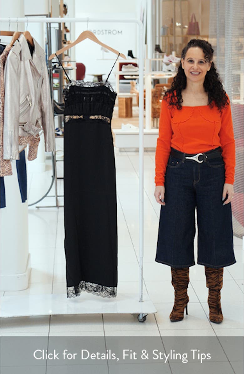 She Lace Detail Maxi Dress, sales video thumbnail