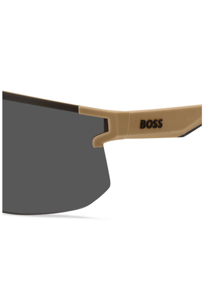 99mm Shield Sunglasses, Alternate, color, BEIGE BLACK