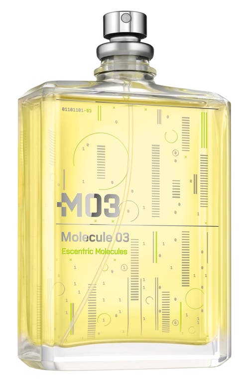 Escentric Molecules Molecule 03 Eau De Toilette In No Color
