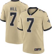 Nike Men's Nike Taysom Hill Gold New Orleans Saints Gameday Golds Alternate Game Player Jersey