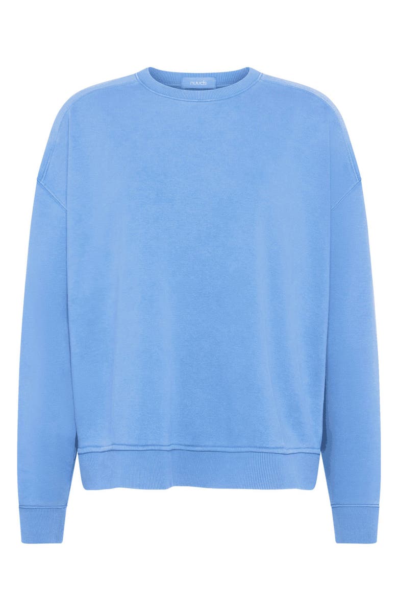nuuds Classic French Terry Crewneck Sweatshirt, Alternate, color, Sunfaded Harbor