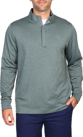Luxe Performance Golf Fleece Quarter Zip Pullover