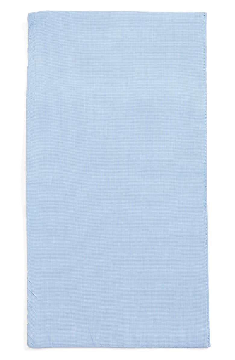 Nordstrom Men's Shop The Perfect Pre-Folded Pocket Square, Alternate, color, Blue