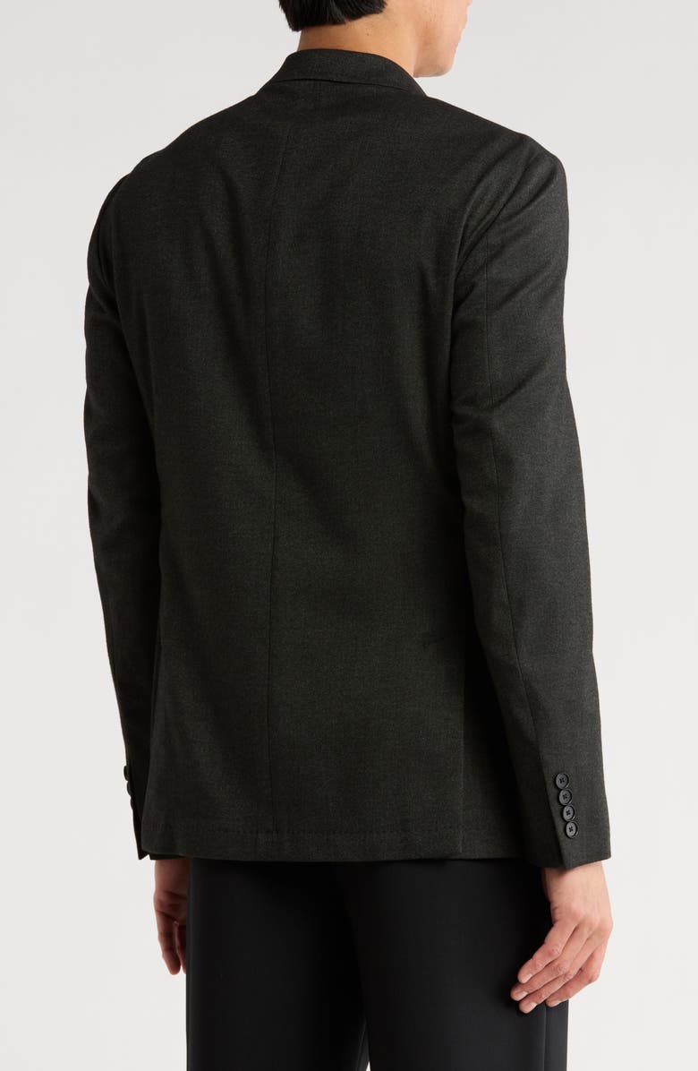 Calvin Klein Two-Button Sport Coat, Alternate, color, Charcoal