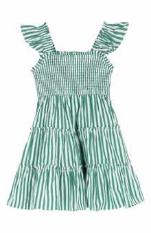 Rare Editions Kids' Tiered Smocked Sundress