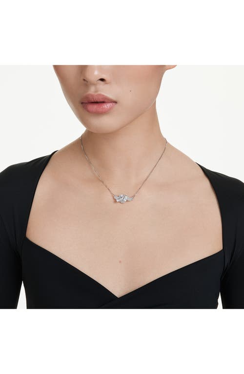 Swarovski Matrix Knot Pendant Necklace In Multi