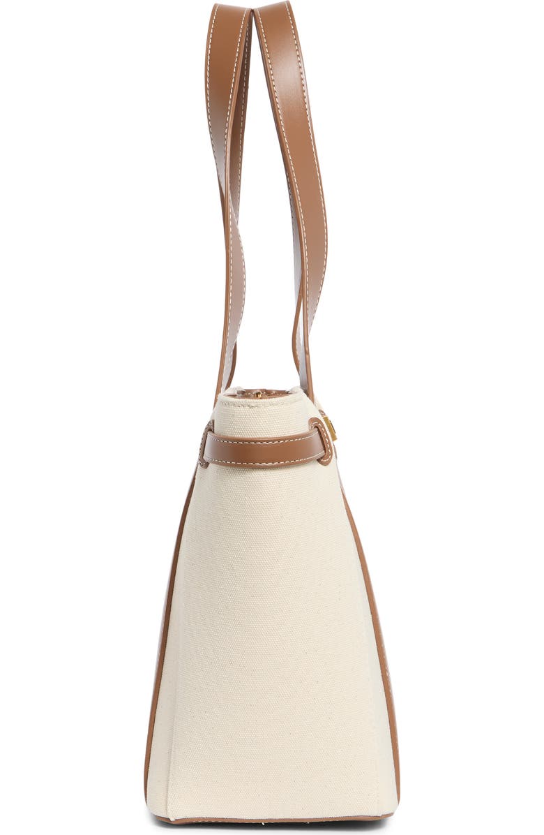 Steve Madden Banchor Canvas Tote, Alternate, color, Natural Canvas/ Nutshell