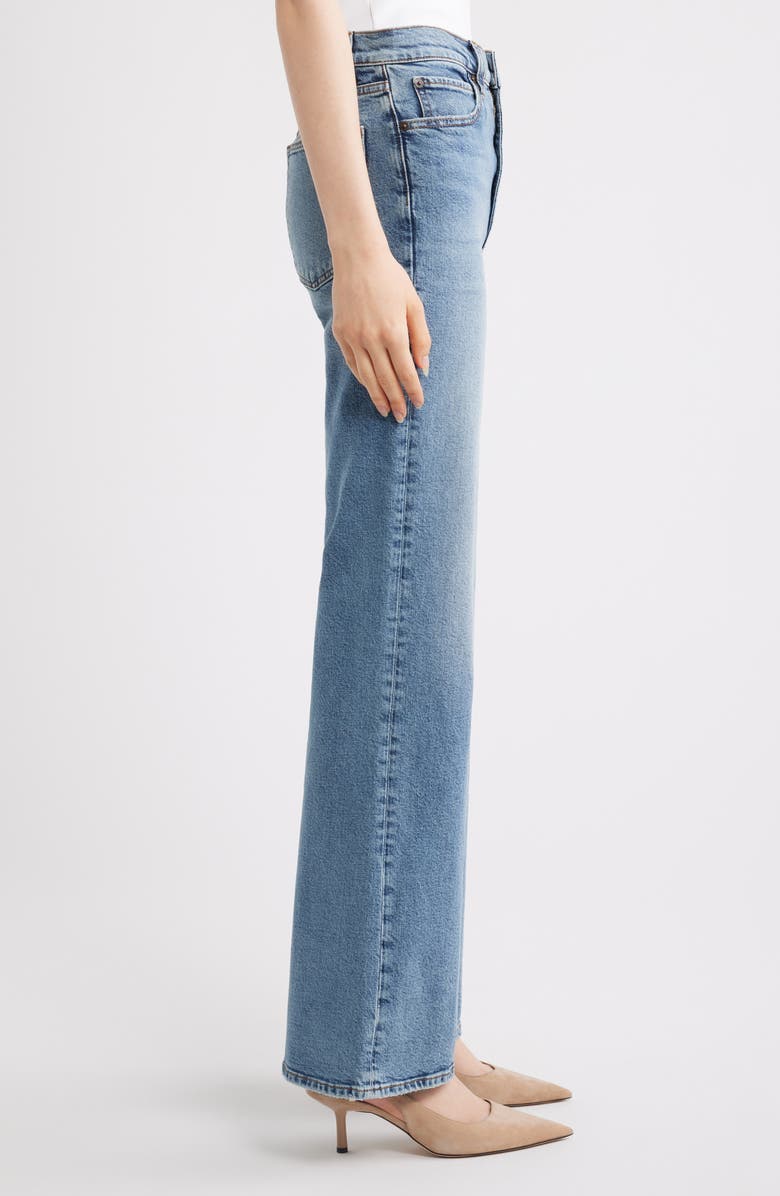 FRAME The Arrow High Waist Relaxed Bootcut Jeans, Alternate, color, Cloudlet