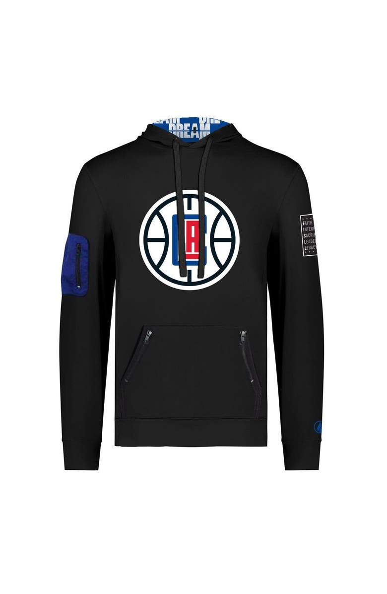 FISLL Unisex FISLL x Black History Collection Black LA Clippers Pullover Hoodie, Alternate, color, Black