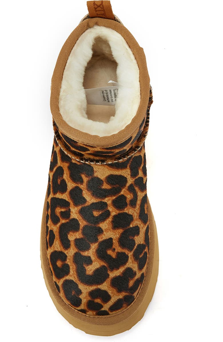 Australia Luxe Collective Cosy Ultra Platform Bootie, Alternate, color, Leopard