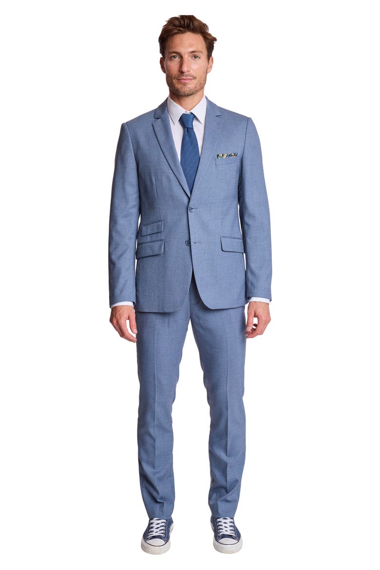 Dover Slim Fit Sport Coat, Alternate, color, GREY BLUE ICE