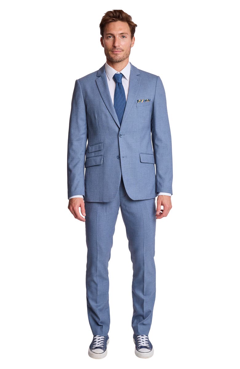PAISLEY & GRAY Dover Slim Fit Sport Coat, Alternate, color, Grey Blue Ice