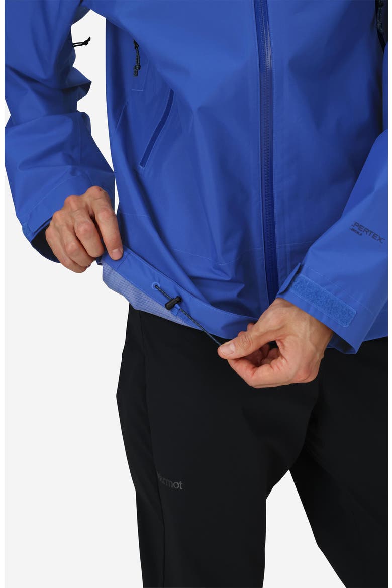 Minimalist Pertex® Waterproof Hooded Jacket, Alternate, color, OXIDE BLUE