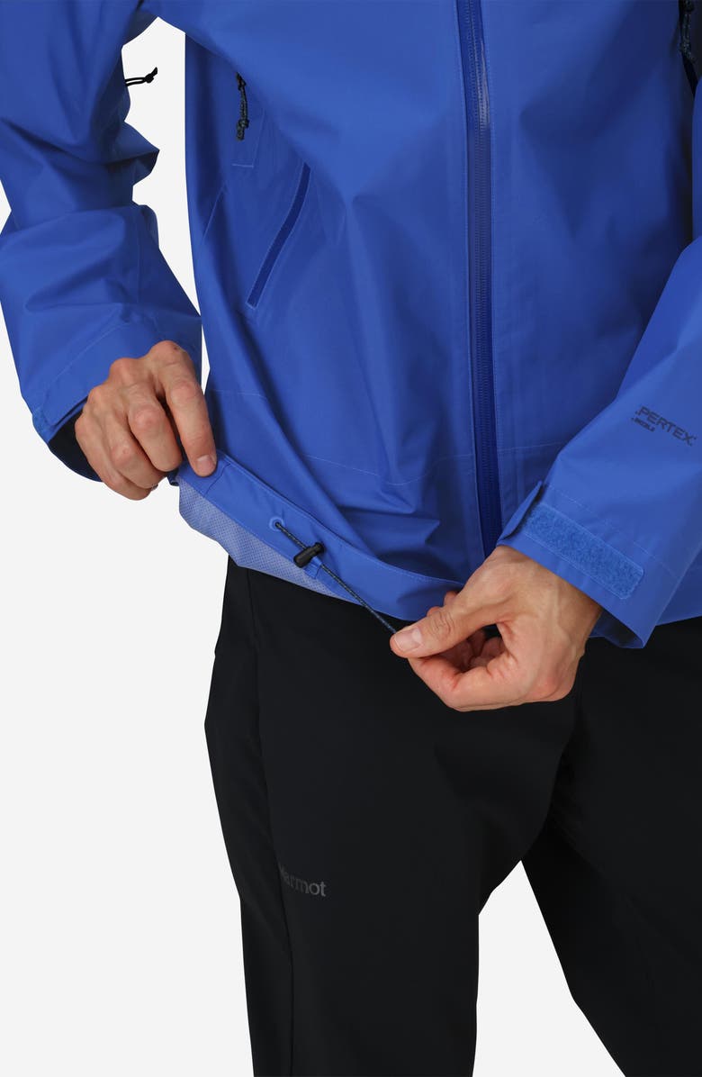 Marmot Minimalist Pertex<sup>®</sup> Waterproof Hooded Jacket, Alternate, color, Oxide Blue