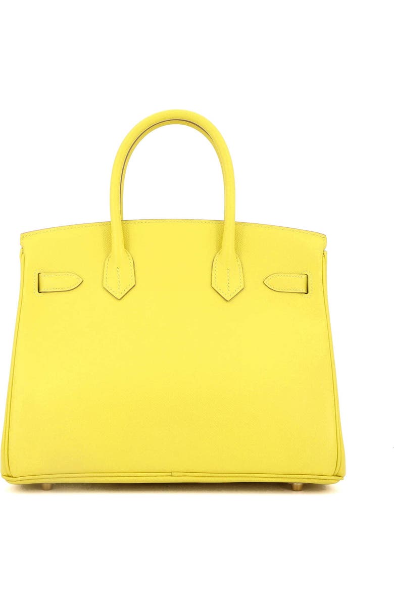 Pre-Owned Hermes Birkin Handbag Yellow Epsom with Gold Hardware 30, Alternate, color,