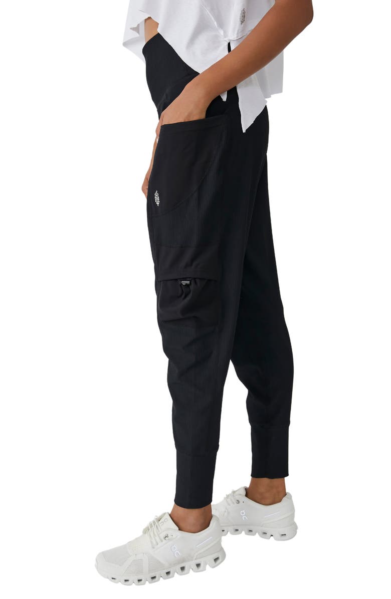 FP Movement by Free People Take A Hike Rib Drop Crotch Pants, Alternate, color, 