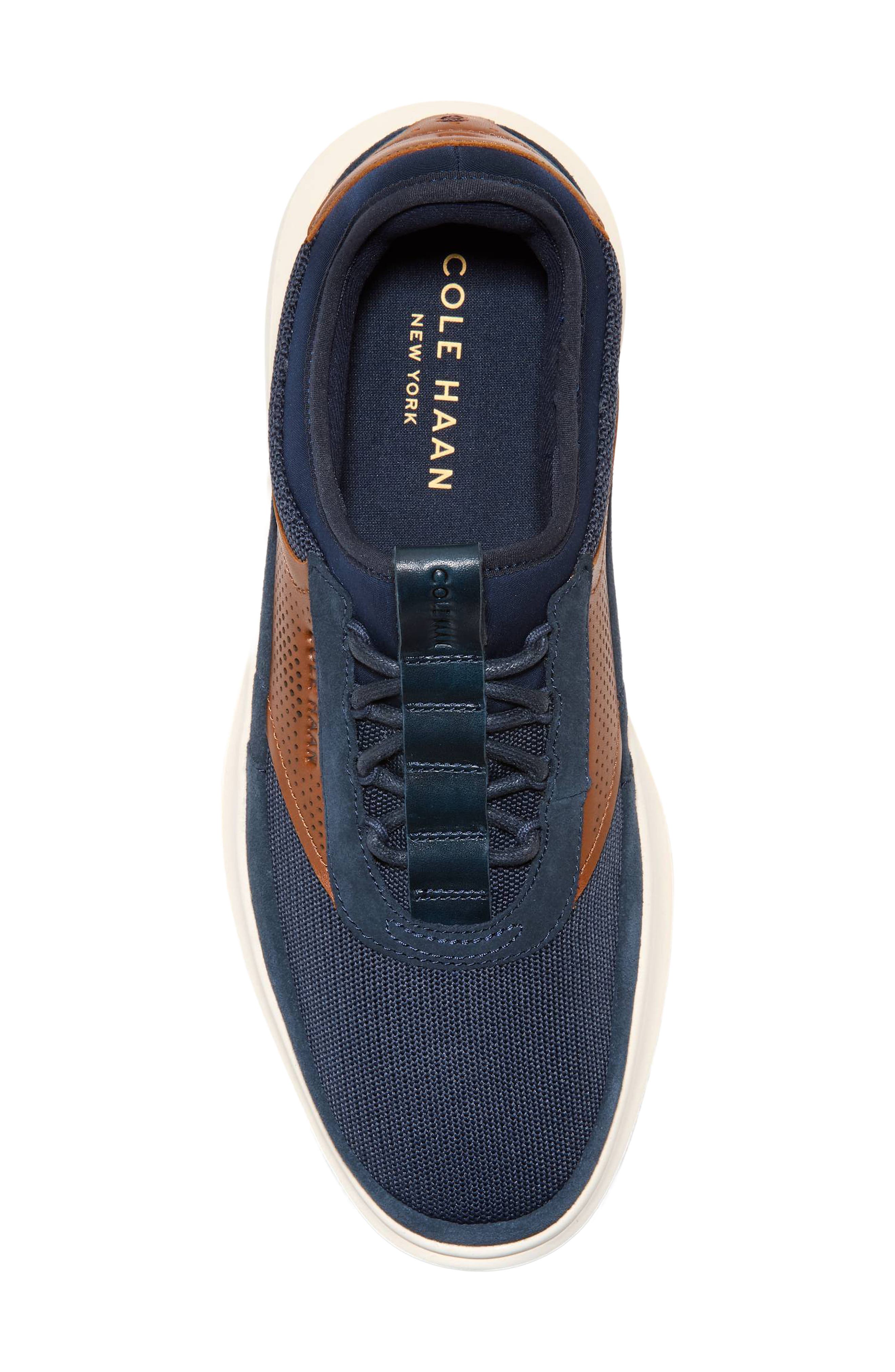 Grand Aerion Sneaker, Alternate, color, NAVY BLAZER / BRITISH TAN
