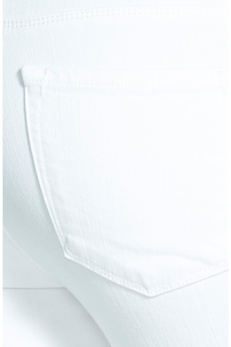 '811' Mid-Rise Stovepipe Jeans, Alternate, color, BLANC