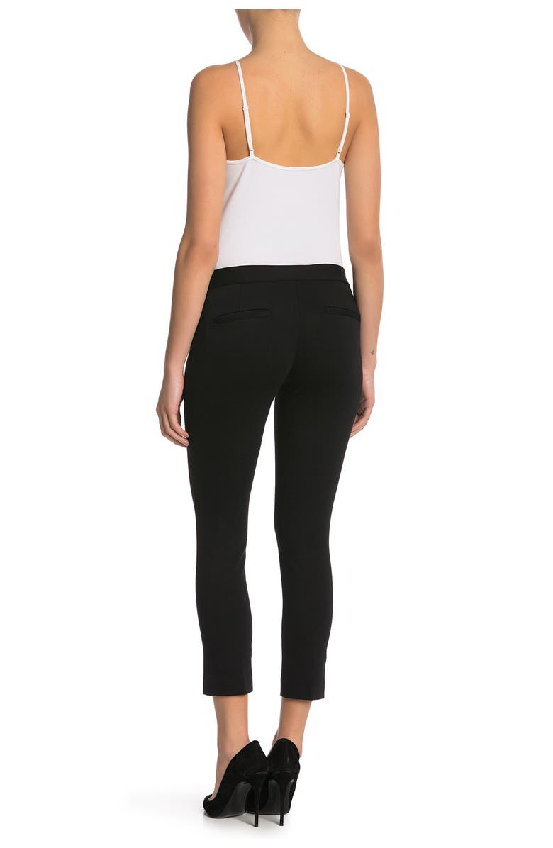 Amanda & Chelsea Alex Ponte Knit Crop Slim Leg Pants, Alternate, color,