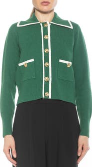 Alexia Admor Mari Tipped Sweater Jacket