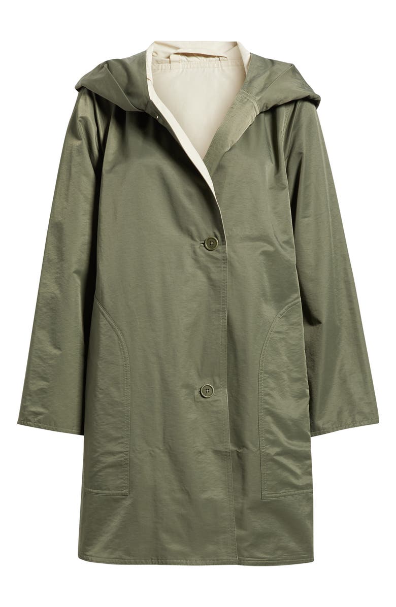 Eileen Fisher Hooded Reversible Coat, Alternate, color, 