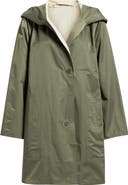 Eileen Fisher Hooded Reversible Coat