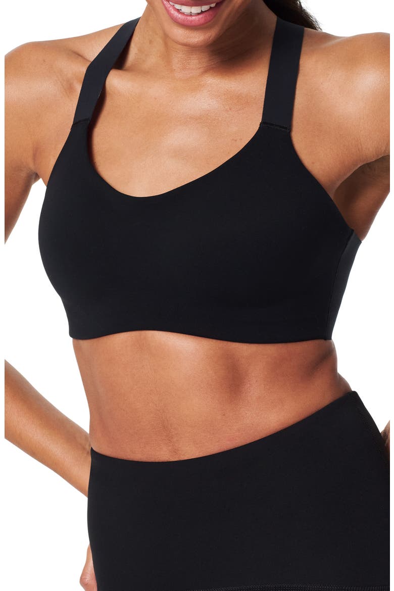 Flexfeel Sports Bra, Main, color, VERY BLACK