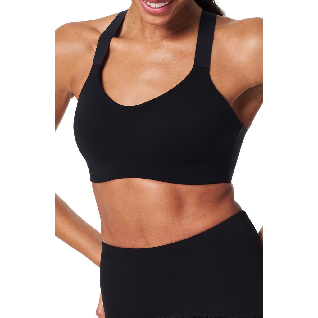 Spanx ® Flexfeel Sports Bra In Very Black
