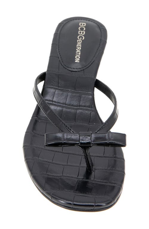 Bcbgeneration Zia Slide Sandal In Black
