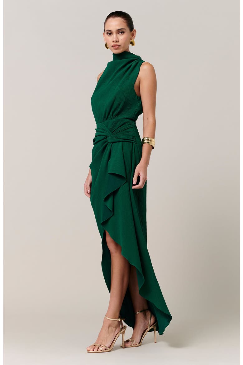 Ursula Midi Dress, Alternate, color, Emerald