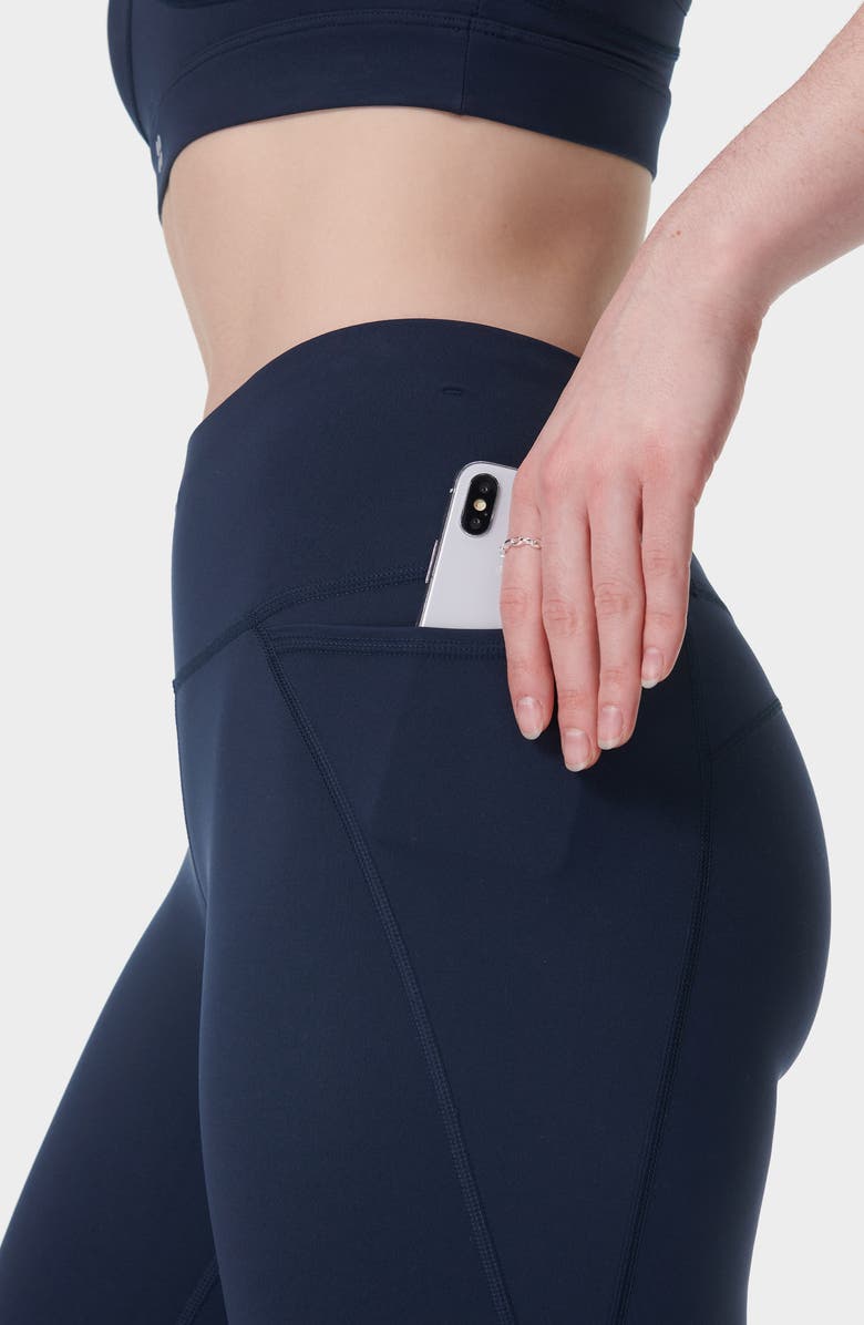 Sweaty Betty Power Workout Bootcut Leggings, Alternate, color, Navy Blue