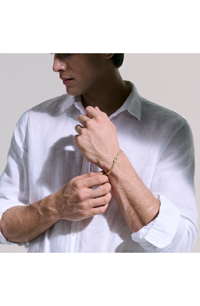 John Hardy Love Knot Bracelet, Alternate, color, Gold