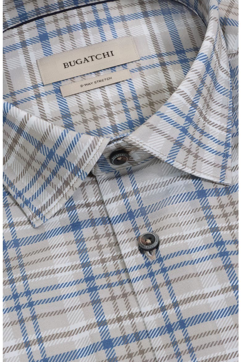 James Plaid Long Sleeve Button Up Shirt, Alternate, color, SAND