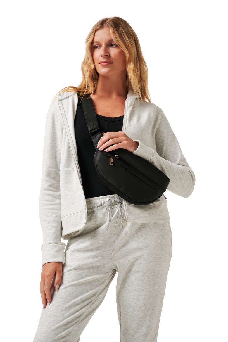 Cloud Zip Hoodie, Alternate, color, HEATHER LIGHT GREY