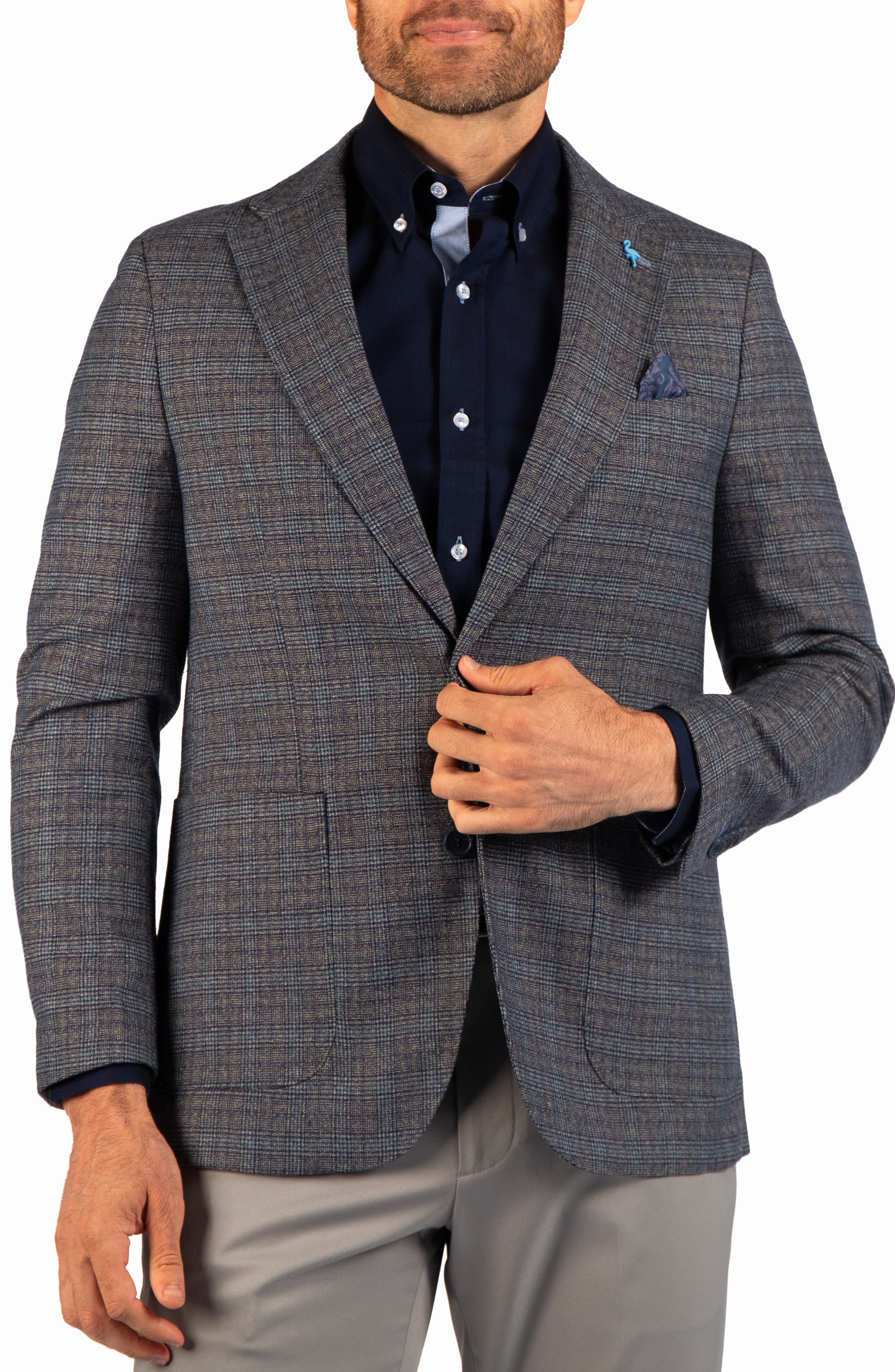 Tailorbyrd Sport Coat In Grey