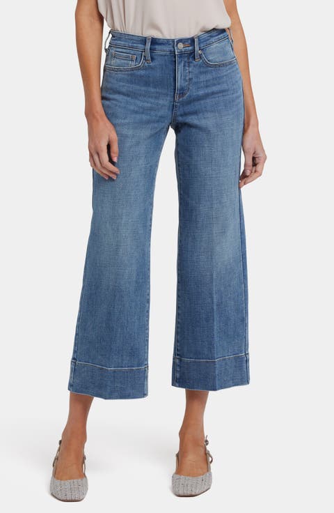 Teresa Ankle Wide Leg Jeans (Majorca Baby)