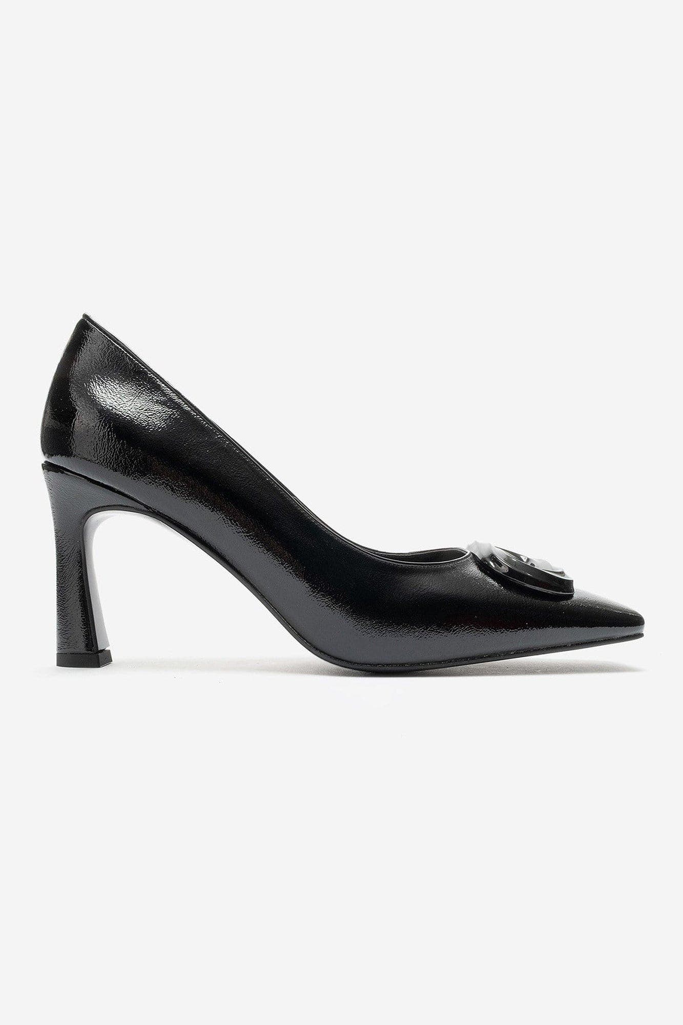 Vlinder Stiletto Pump, Alternate, color, Black