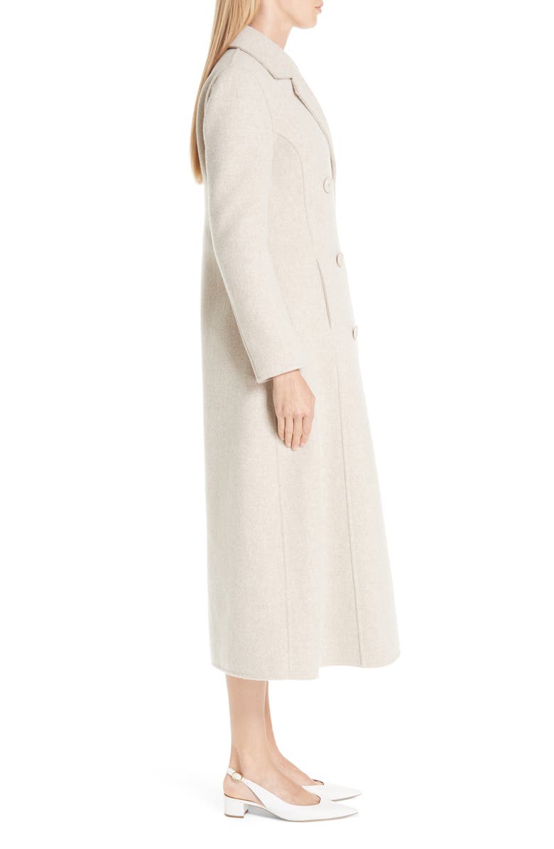 Mansur Gavriel Boiled Wool Blend Coat, Alternate, color,
