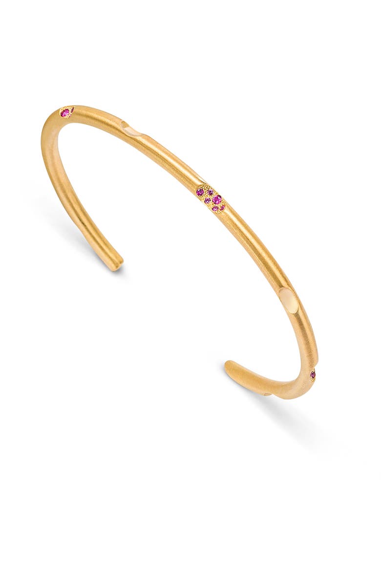 Sahara Bracelet  with Natural Gemstones. Handmade in Italy, Main, color, Pink Sapphires