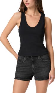 PAIGE Bali Stretch Cotton Tank