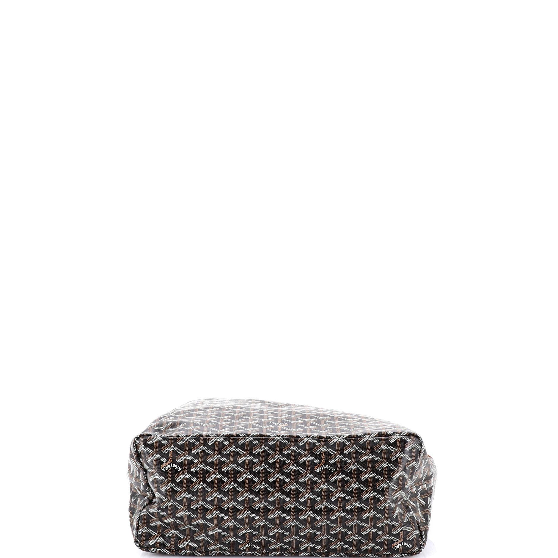 Pre-Owned Goyard Saint Louis Tote Coated Canvas PM, Alternate, color, Brown