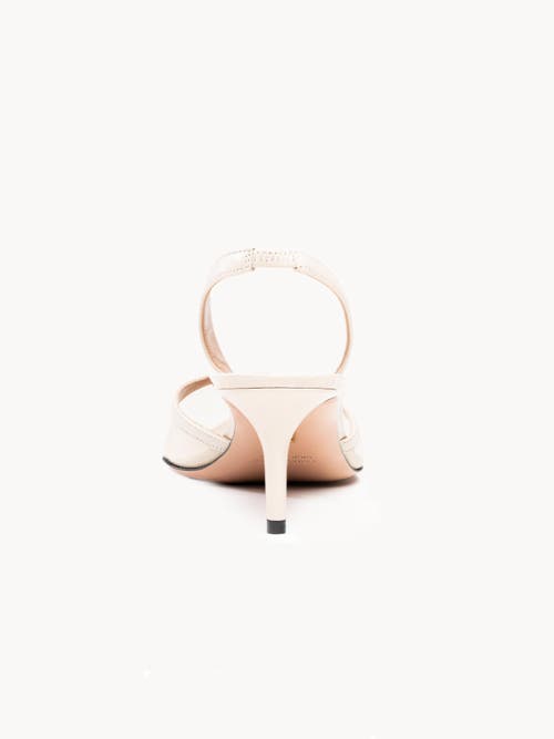 Britt Netta Esme Slingback 60 In White