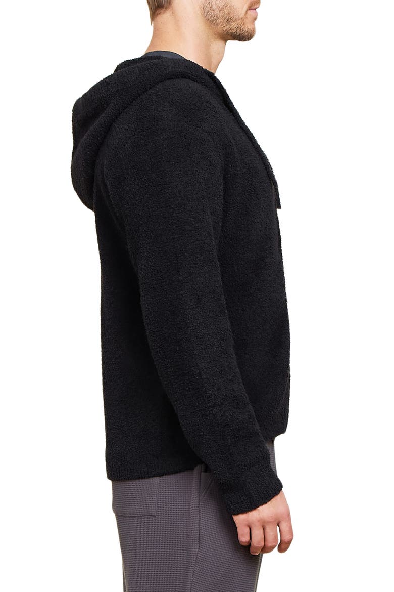CozyChic® Zip Hoodie, Alternate, color, BLACK
