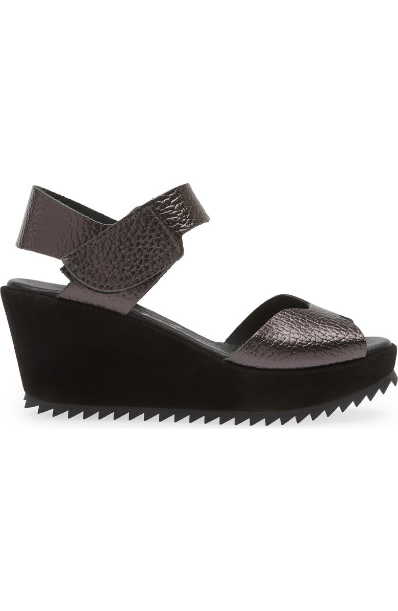 Pedro Garcia Fama Platform Wedge Sandal, Alternate, color,