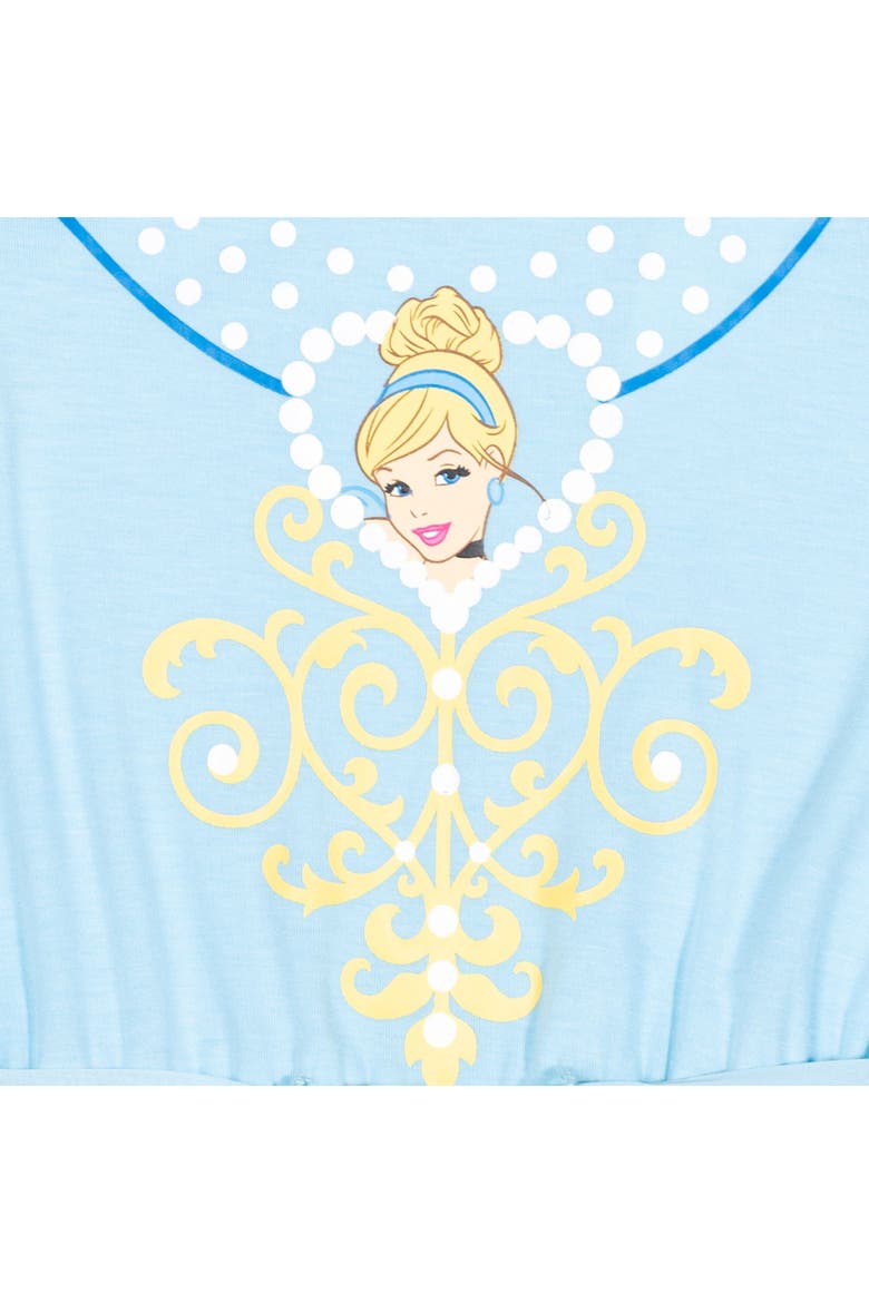 Frozen Cosplay Skirt Overlay Romper, Alternate, color, Cinderella Light Blue