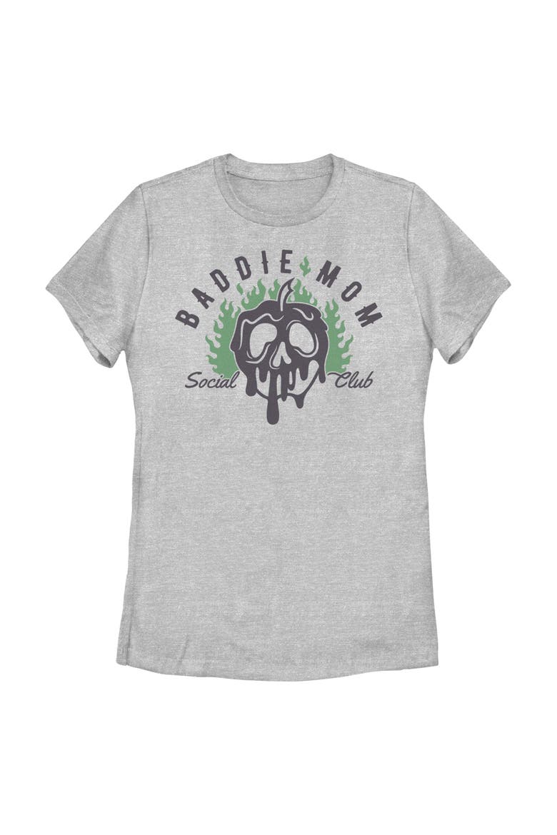Women's Disney Baddie Mom Social Club  Graphic T-Shirt, Main, color, Athletic Heather