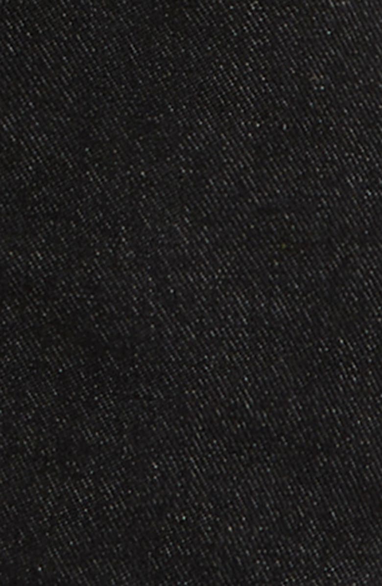 Denim Bay Kids' High Pile Fleece Lined Cotton Denim Trucker Jacket, Alternate, color, 