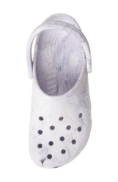 Crocs Classic Marbled Clog In Pink